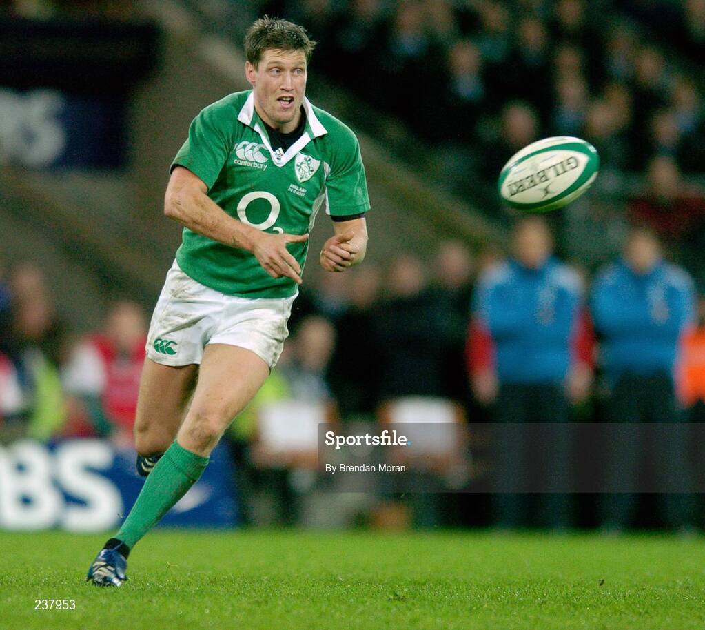 24 February 2007; Ronan O'Gara, Ireland. RBS Six Nations Rugby Championship, Ireland v England, Croke Park, Dublin. Picture Credit: Brendan Moran / SPORTSFILE