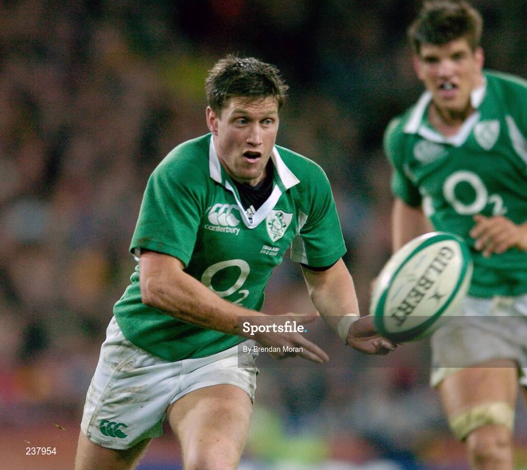 24 February 2007; Ronan O'Gara, Ireland. RBS Six Nations Rugby Championship, Ireland v England, Croke Park, Dublin. Picture Credit: Brendan Moran / SPORTSFILE