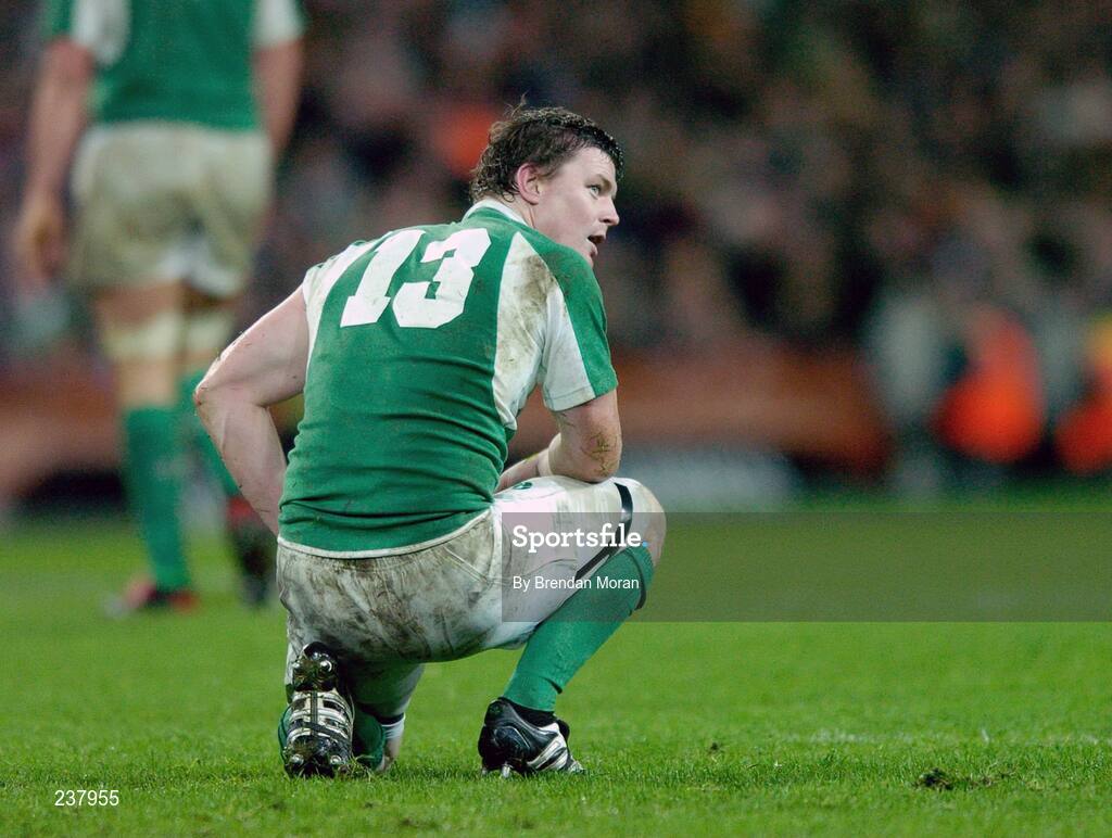 24 February 2007; Brian O'Driscoll, Ireland. RBS Six Nations Rugby Championship, Ireland v England, Croke Park, Dublin. Picture Credit: Brendan Moran / SPORTSFILE