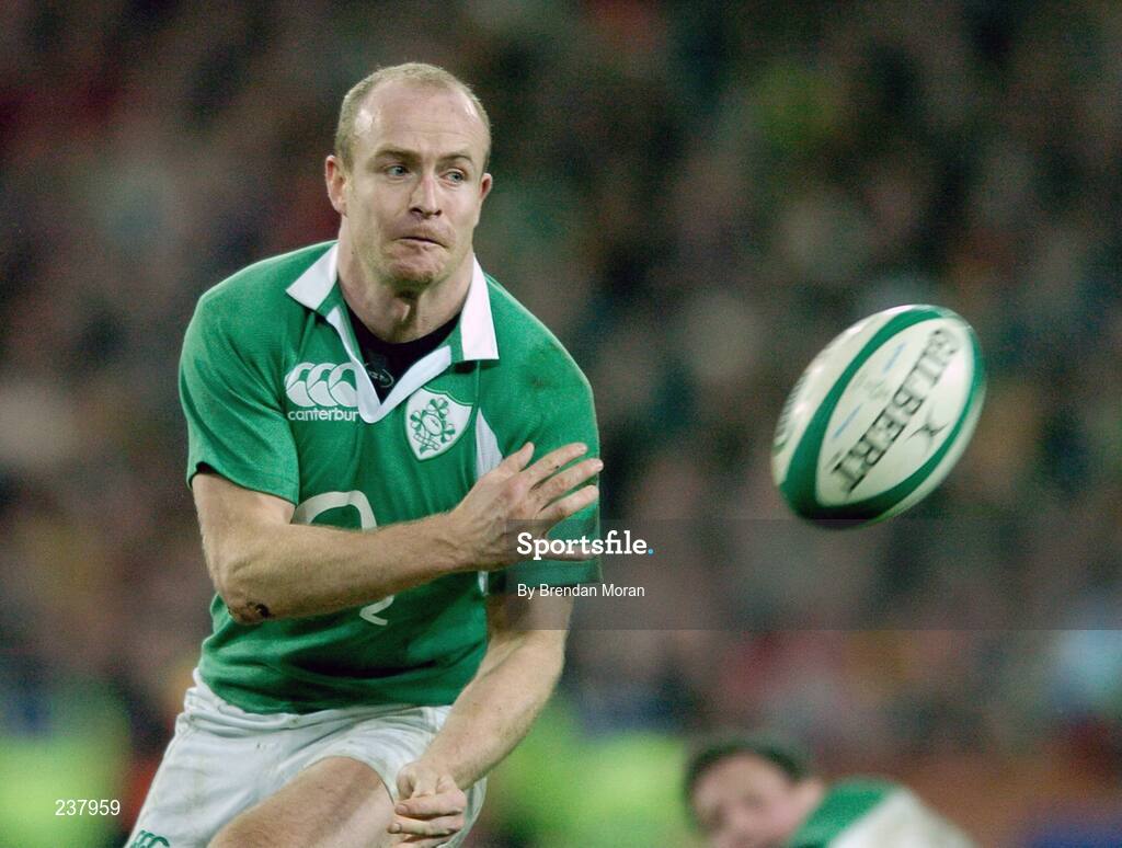 24 February 2007; Denis Hickie, Ireland. RBS Six Nations Rugby Championship, Ireland v England, Croke Park, Dublin. Picture Credit: Brendan Moran / SPORTSFILE