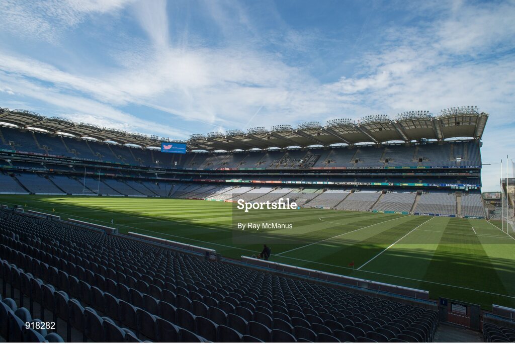 27 September 2014; A general view of Croke Park before the game. GAA Hurling All Ireland Senior Championship Final Replay, Kilkenny v Tipperary. Croke Park, Dublin. Picture credit: Ray McManus / SPORTSFILE