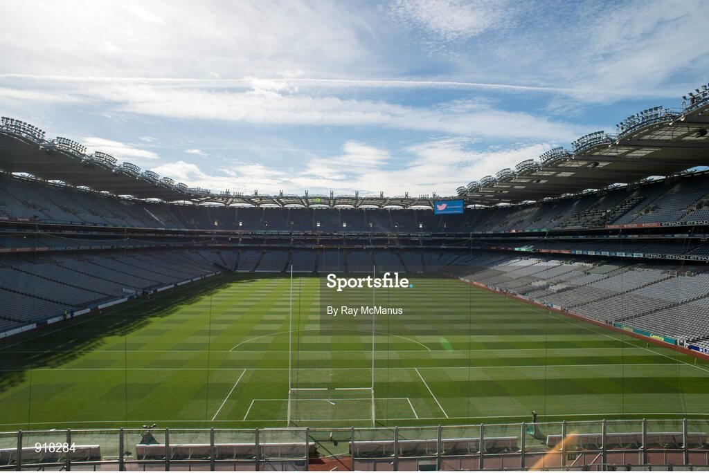 27 September 2014; A general view of Croke Park before the game. GAA Hurling All Ireland Senior Championship Final Replay, Kilkenny v Tipperary. Croke Park, Dublin. Picture credit: Ray McManus / SPORTSFILE