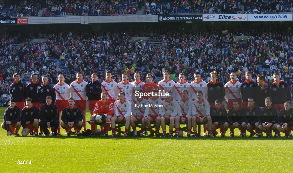 17 March 2004; The An Gaeltacht team ahead of the AIB All-Ireland Senior Club Football Championship Final between An Gaeltacht and Caltra at Croke Park in Dublin. Photo by Ray McManus/Sportsfile