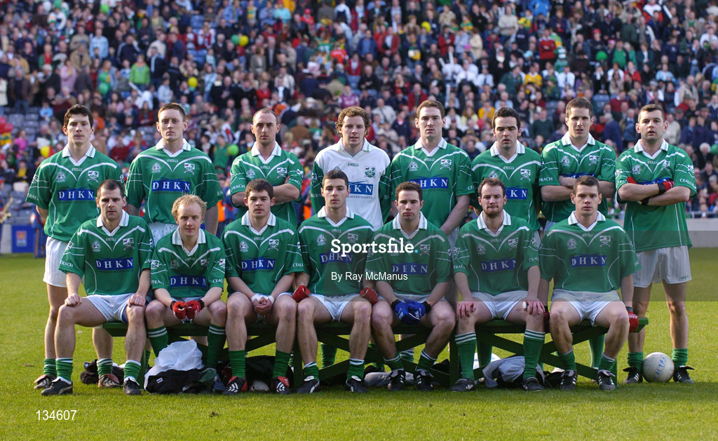 17 March 2004; The Caltra team ahead of the AIB All-Ireland Senior Club Football Championship Final between An Gaeltacht and Caltra at Croke Park in Dublin. Photo by Ray McManus/Sportsfile