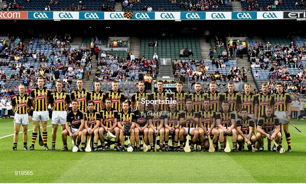 27 September 2014; The Kilkenny squad. GAA Hurling All Ireland Senior Championship Final Replay, Kilkenny v Tipperary. Croke Park, Dublin. Picture credit: David Maher / SPORTSFILE