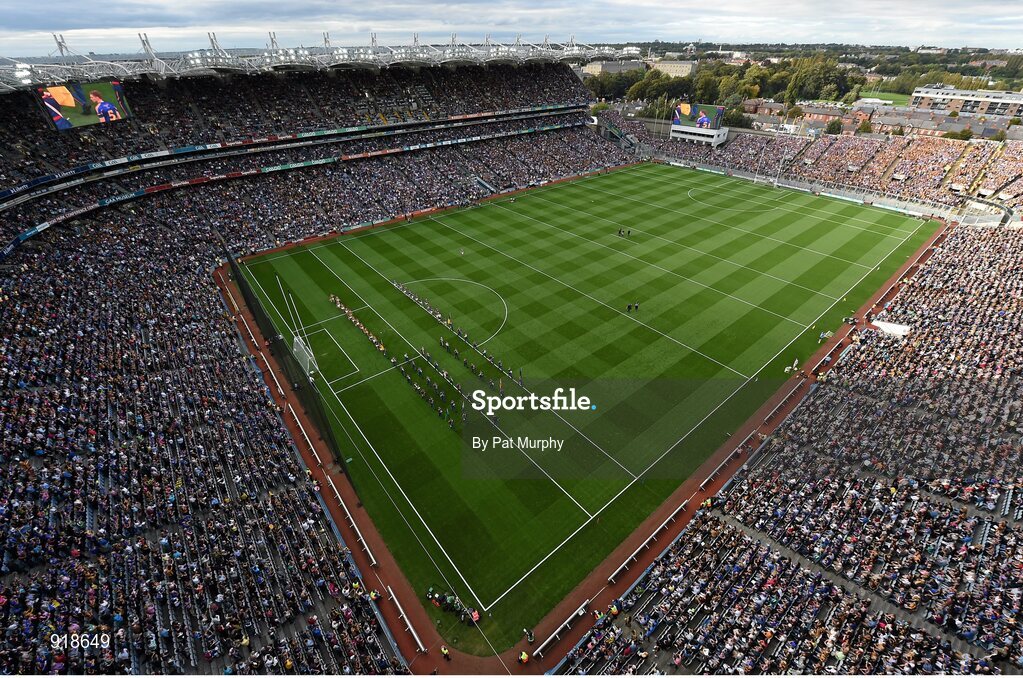 27 September 2014; A general view of Croke Park before the game. GAA Hurling All Ireland Senior Championship Final Replay, Kilkenny v Tipperary. Croke Park, Dublin. Picture credit: Pat Murphy / SPORTSFILE