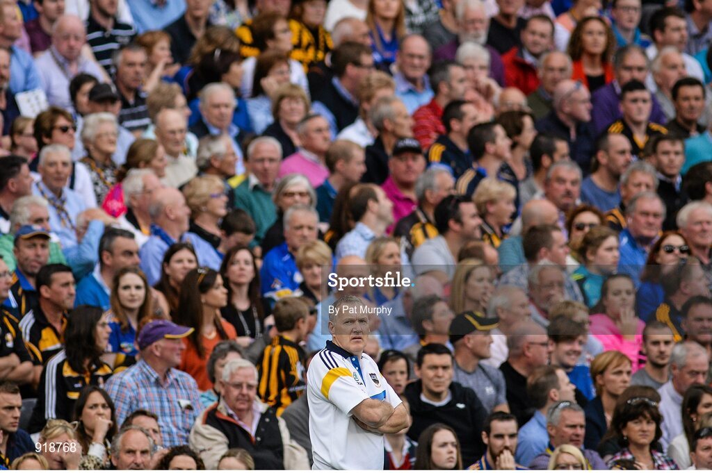 27 September 2014; Tipperary manager Eamon O'Shea during the game. GAA Hurling All Ireland Senior Championship Final Replay, Kilkenny v Tipperary. Croke Park, Dublin. Picture credit: Pat Murphy / SPORTSFILE