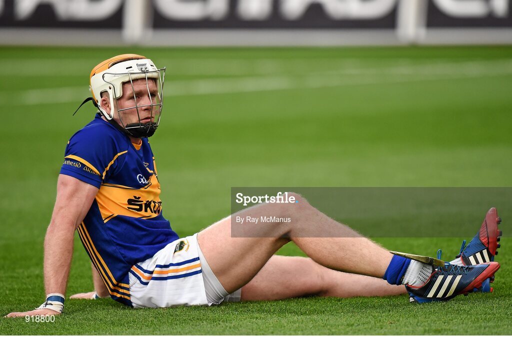 27 September 2014; Padraic Maher, Tipperary, after the match. GAA Hurling All Ireland Senior Championship Final Replay, Kilkenny v Tipperary. Croke Park, Dublin. Picture credit: Ray McManus / SPORTSFILE