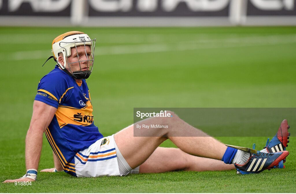 27 September 2014; Padraic Maher, Tipperary, after the match. GAA Hurling All Ireland Senior Championship Final Replay, Kilkenny v Tipperary. Croke Park, Dublin. Picture credit: Ray McManus / SPORTSFILE