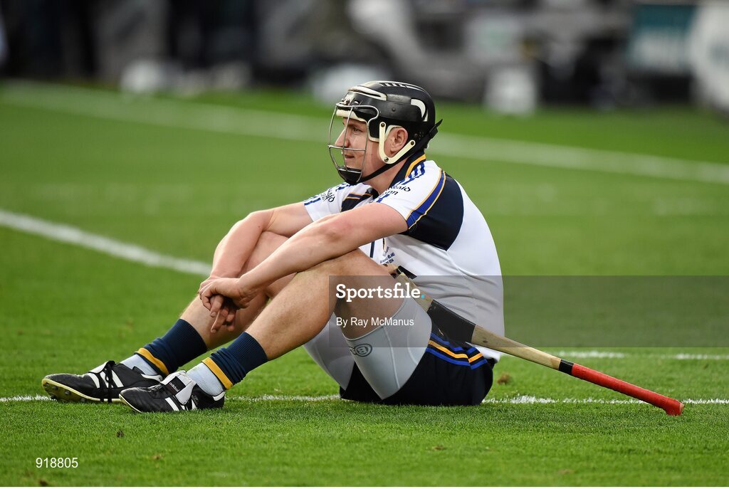 27 September 2014; Darren Gleeson, Tipperary, after the match. GAA Hurling All Ireland Senior Championship Final Replay, Kilkenny v Tipperary. Croke Park, Dublin. Picture credit: Ray McManus / SPORTSFILE