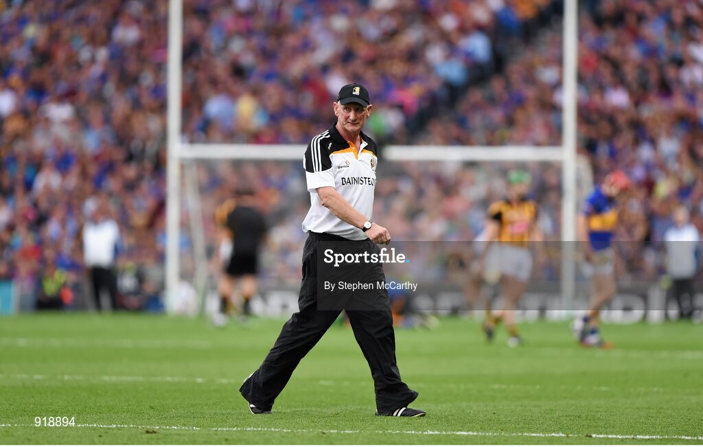 27 September 2014; Kilkenny manager Brian Cody. GAA Hurling All Ireland Senior Championship Final Replay, Kilkenny v Tipperary. Croke Park, Dublin. Picture credit: Stephen McCarthy / SPORTSFILE