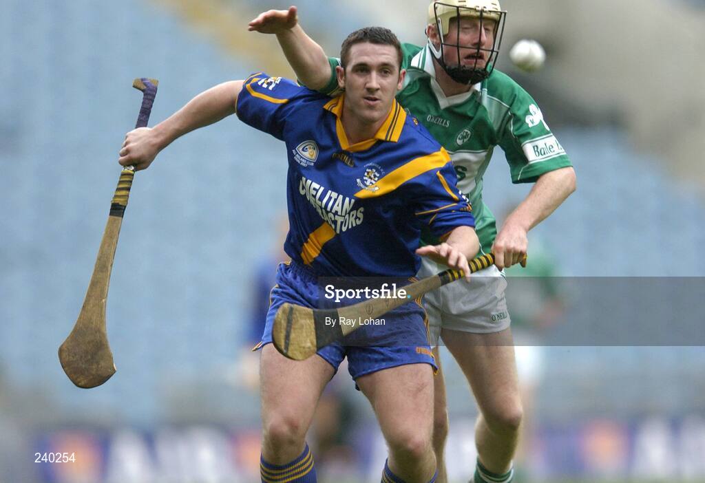 17 March 2007; Tom Regan, Loughrea, in action against Keith Nolan, Ballyhale Shamrocks. AIB All-Ireland Senior Club Hurling Championship Final, Ballyhale Shamrocks v Loughrea, Croke Park, Dublin. Picture credit: Ray Lohan / SPORTSFILE