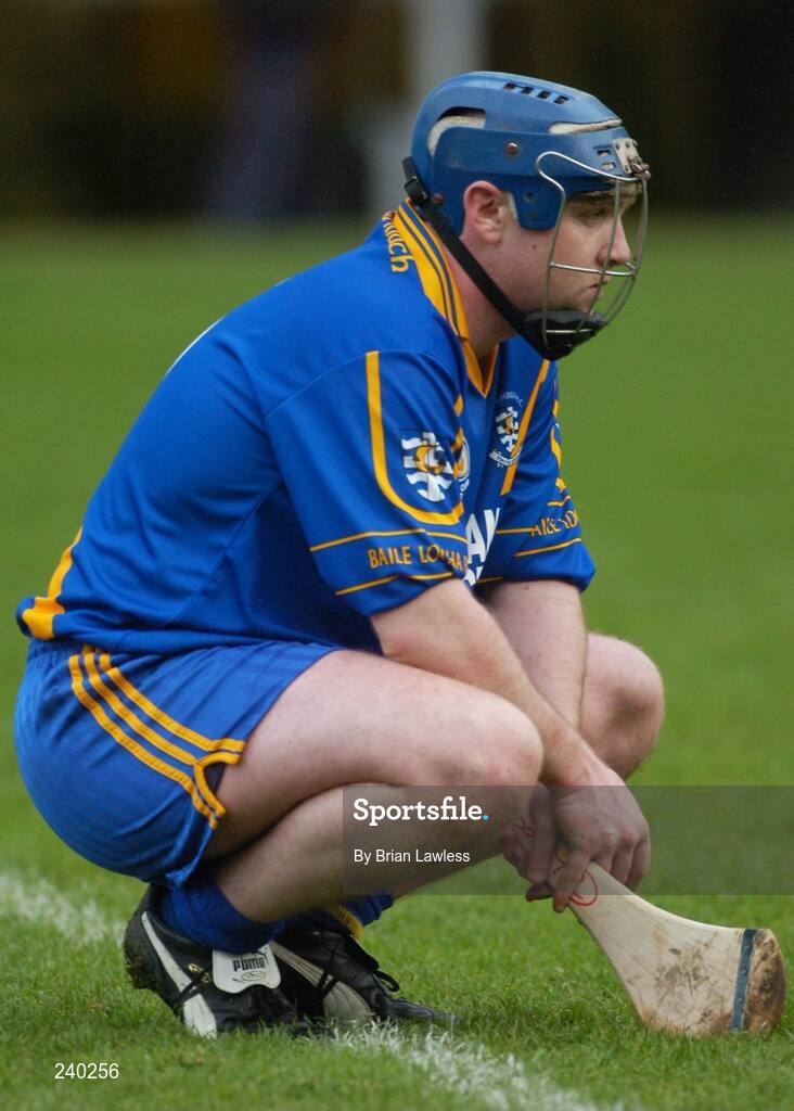 17 March 2007; A dejected John Dooley, Loughrea, after the match. AIB All-Ireland Senior Club Hurling Championship Final, Ballyhale Shamrocks v Loughrea, Croke Park, Dublin. Picture credit: Brian Lawless / SPORTSFILE