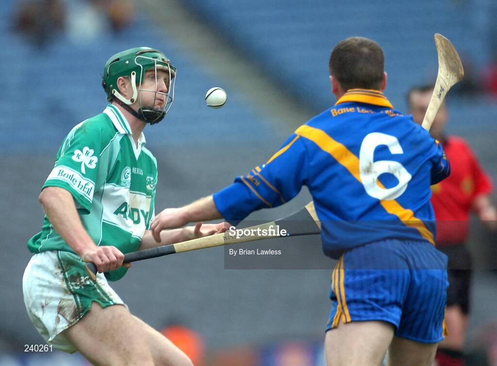 17 March 2007; Henry Shefflin, Ballyhale Shamrocks, in action against Greg Kennedy, Loughrea. AIB All-Ireland Senior Club Hurling Championship Final, Ballyhale Shamrocks v Loughrea, Croke Park, Dublin. Picture credit: Brian Lawless / SPORTSFILE