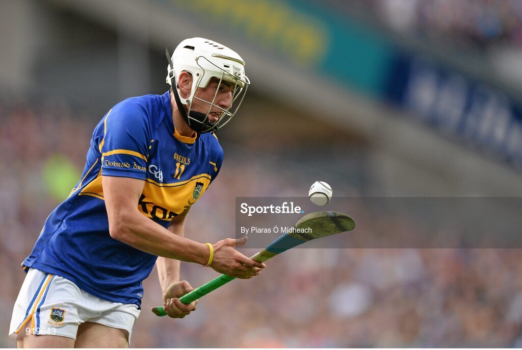 27 September 2014; Patrick Maher, Tipperary. GAA Hurling All Ireland Senior Championship Final Replay, Kilkenny v Tipperary. Croke Park, Dublin. Picture credit: Piaras Ó Mídheach / SPORTSFILE