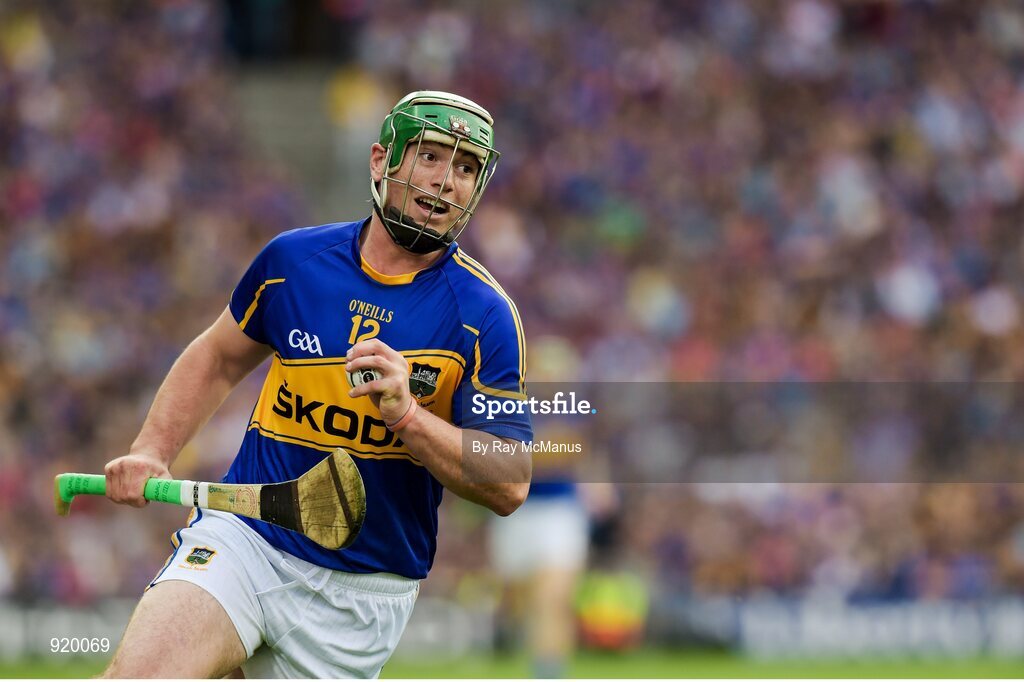 27 September 2014; John O'Dwyer, Tipperary. GAA Hurling All Ireland Senior Championship Final Replay, Kilkenny v Tipperary. Croke Park, Dublin. Picture credit: Ray McManus / SPORTSFILE