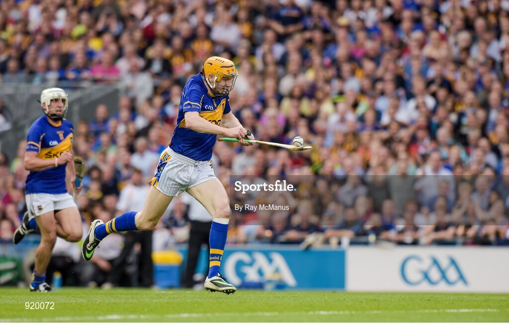 27 September 2014; Lar Corbett, Tipperary. GAA Hurling All Ireland Senior Championship Final Replay, Kilkenny v Tipperary. Croke Park, Dublin. Picture credit: Ray McManus / SPORTSFILE