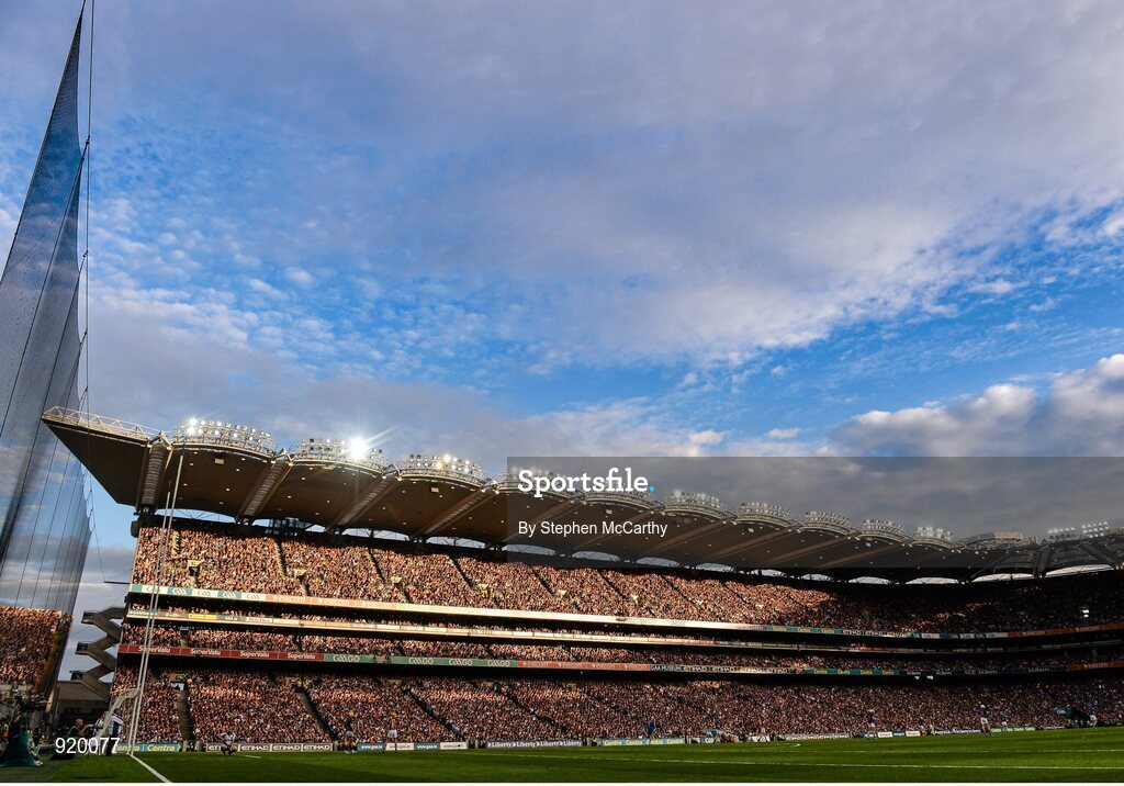 27 September 2014; A general view of the Cusack Stand at Croke Park. GAA Hurling All Ireland Senior Championship Final Replay, Kilkenny v Tipperary. Croke Park, Dublin. Picture credit: Stephen McCarthy / SPORTSFILE