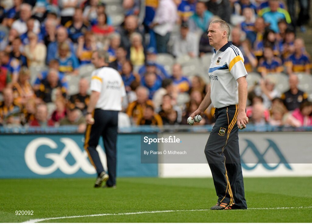 27 September 2014; Tipperary manager Eamon O'Shea. GAA Hurling All Ireland Senior Championship Final Replay, Kilkenny v Tipperary. Croke Park, Dublin. Picture credit: Piaras Ó Mídheach / SPORTSFILE