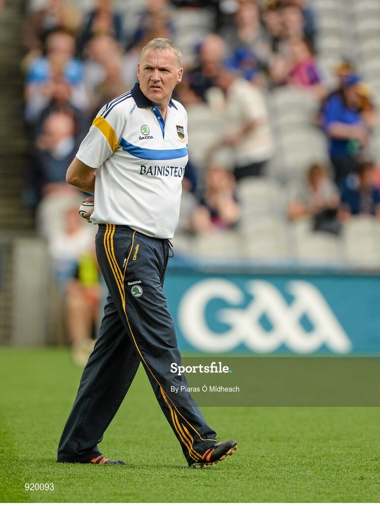 27 September 2014; Tipperary manager Eamon O'Shea. GAA Hurling All Ireland Senior Championship Final Replay, Kilkenny v Tipperary. Croke Park, Dublin. Picture credit: Piaras Ó Mídheach / SPORTSFILE