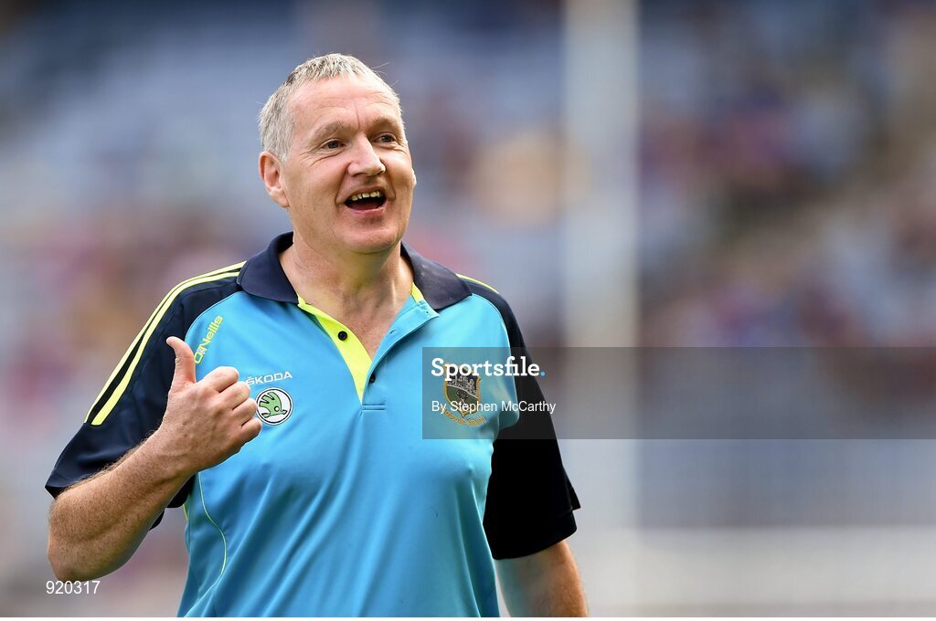 27 September 2014; Tipperary manager Eamon O'Shea. GAA Hurling All Ireland Senior Championship Final Replay, Kilkenny v Tipperary. Croke Park, Dublin. Picture credit: Stephen McCarthy / SPORTSFILE