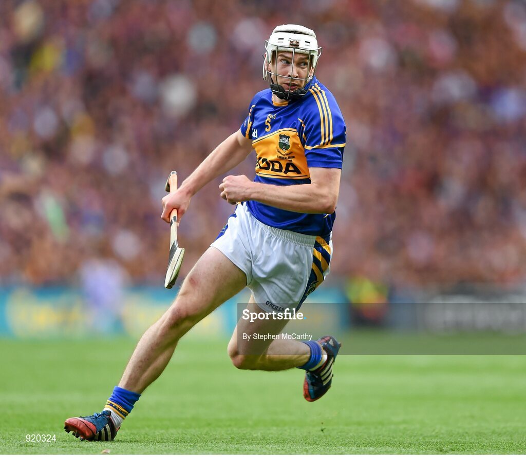 27 September 2014; Brendan Maher, Tipperary. GAA Hurling All Ireland Senior Championship Final Replay, Kilkenny v Tipperary. Croke Park, Dublin. Picture credit: Stephen McCarthy / SPORTSFILE