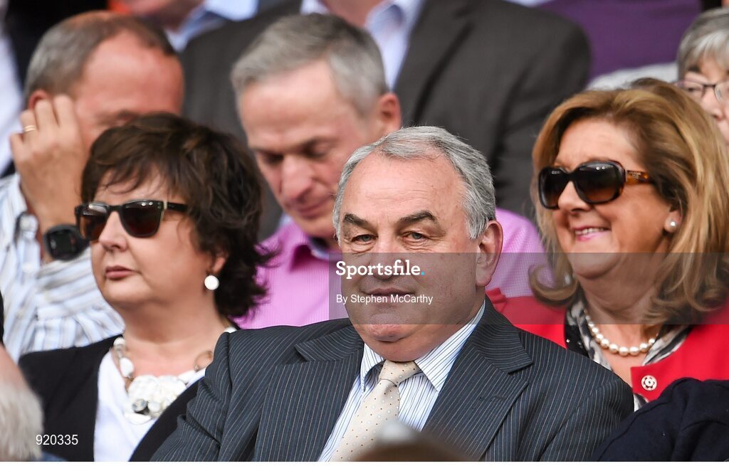 27 September 2014; Former GAA President Nickey Brennan ahead of the game. GAA Hurling All Ireland Senior Championship Final Replay, Kilkenny v Tipperary. Croke Park, Dublin. Picture credit: Stephen McCarthy / SPORTSFILE
