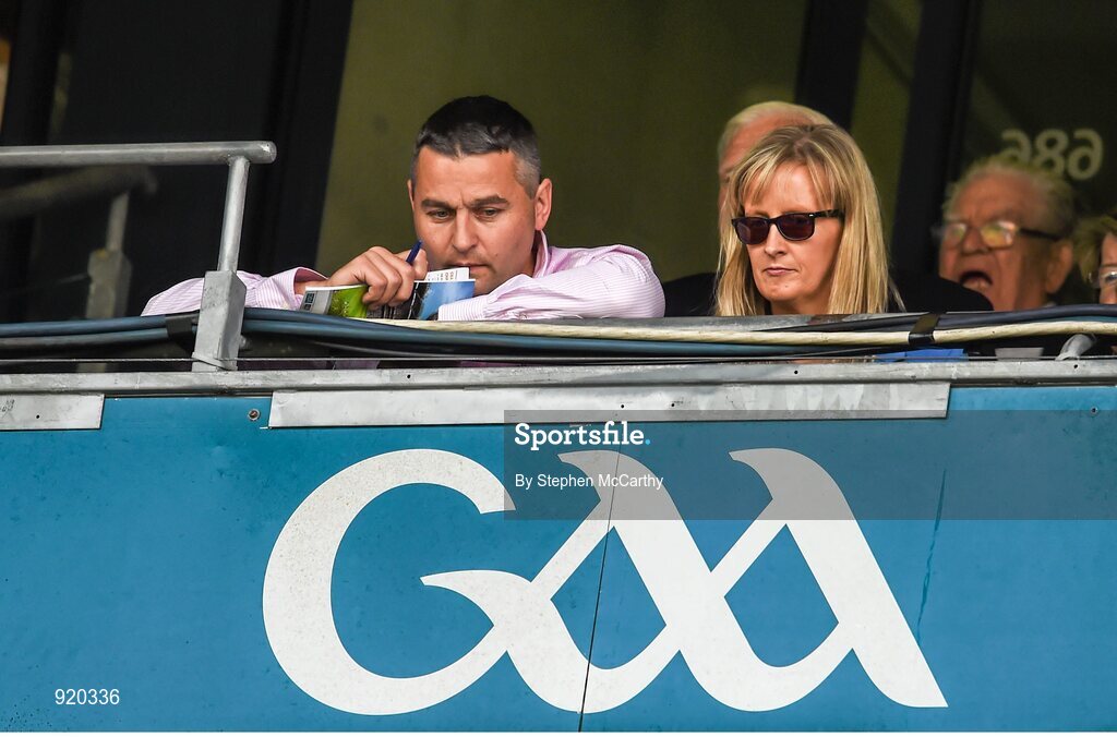 27 September 2014; Limerick manager TJ Ryan watches on ahead of the game. GAA Hurling All Ireland Senior Championship Final Replay, Kilkenny v Tipperary. Croke Park, Dublin. Picture credit: Stephen McCarthy / SPORTSFILE