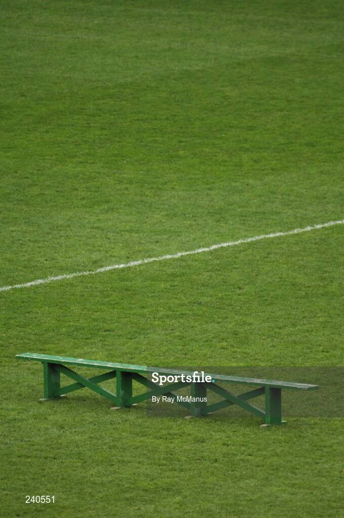 17 March 2007; The team bench. AIB All-Ireland Senior Club Hurling Championship Final, Ballyhale Shamrocks v Loughrea, Croke Park, Dublin. Picture credit: Ray McManus / SPORTSFILE