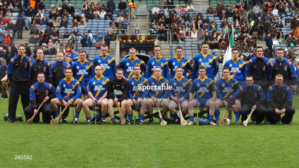 17 March 2007; The Loughrea squad. AIB All-Ireland Senior Club Hurling Championship Final, Ballyhale Shamrocks v Loughrea, Croke Park, Dublin. Picture credit: Brian Lawless / SPORTSFILE