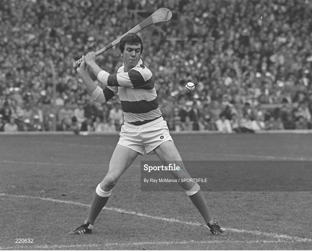 5 September 1982; Cork goalkeeper Ger Cunninghamin action during the All-Ireland Hurling Championship Final match between Kilkenny and Cork at Croke Park, Dublin. Photo by Ray McManus/Sportsfile