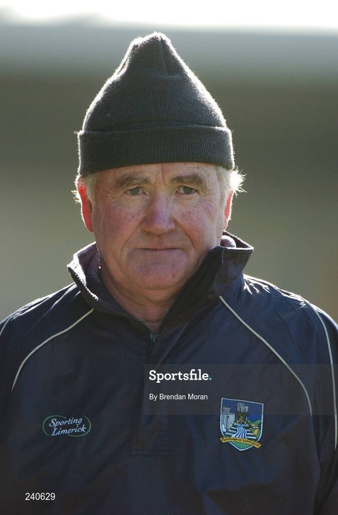 19 March 2007; Richie Bennis, Limerick manager. Allianz National Hurling League, Kilkenny v Limerick, Division 1B, Round 3, Nowlan Park, Kilkenny. Picture credit: Brendan Moran / SPORTSFILE