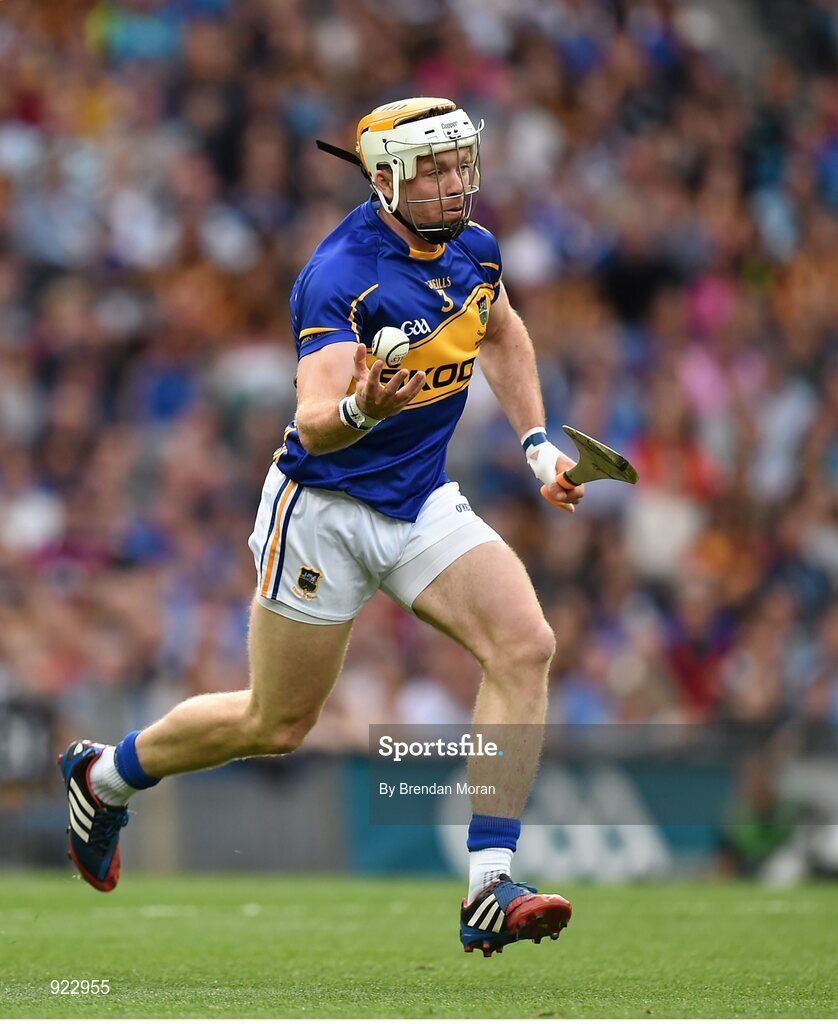 27 September 2014; Padraic Maher, Tipperary. GAA Hurling All Ireland Senior Championship Final Replay, Kilkenny v Tipperary. Croke Park, Dublin. Picture credit: Brendan Moran / SPORTSFILE