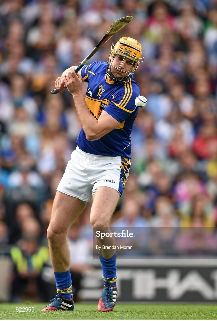 27 September 2014; Seamus Callanan, Tipperary. GAA Hurling All Ireland Senior Championship Final Replay, Kilkenny v Tipperary. Croke Park, Dublin. Picture credit: Brendan Moran / SPORTSFILE