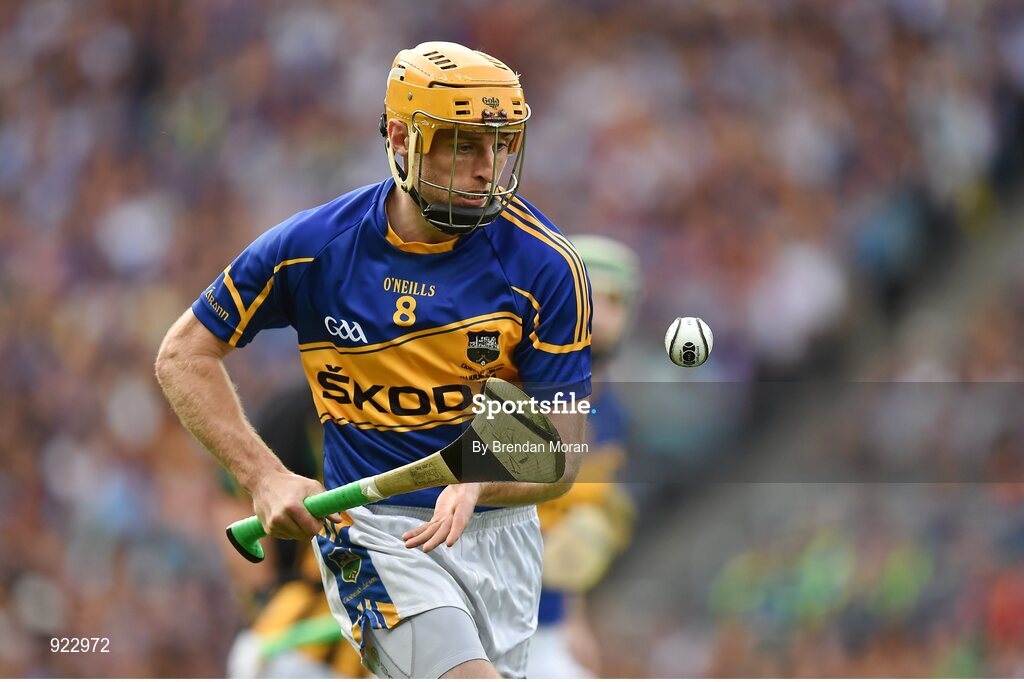 27 September 2014; Shane McGrath, Tipperary. GAA Hurling All Ireland Senior Championship Final Replay, Kilkenny v Tipperary. Croke Park, Dublin. Picture credit: Brendan Moran / SPORTSFILE