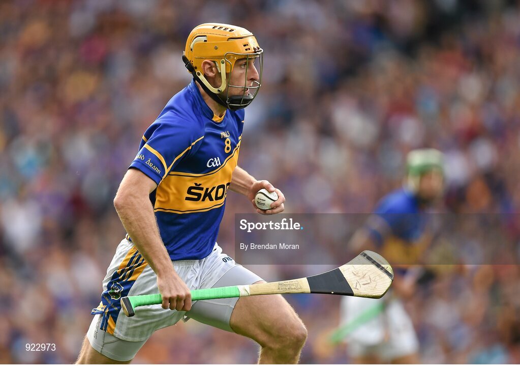 27 September 2014; Shane McGrath, Tipperary. GAA Hurling All Ireland Senior Championship Final Replay, Kilkenny v Tipperary. Croke Park, Dublin. Picture credit: Brendan Moran / SPORTSFILE