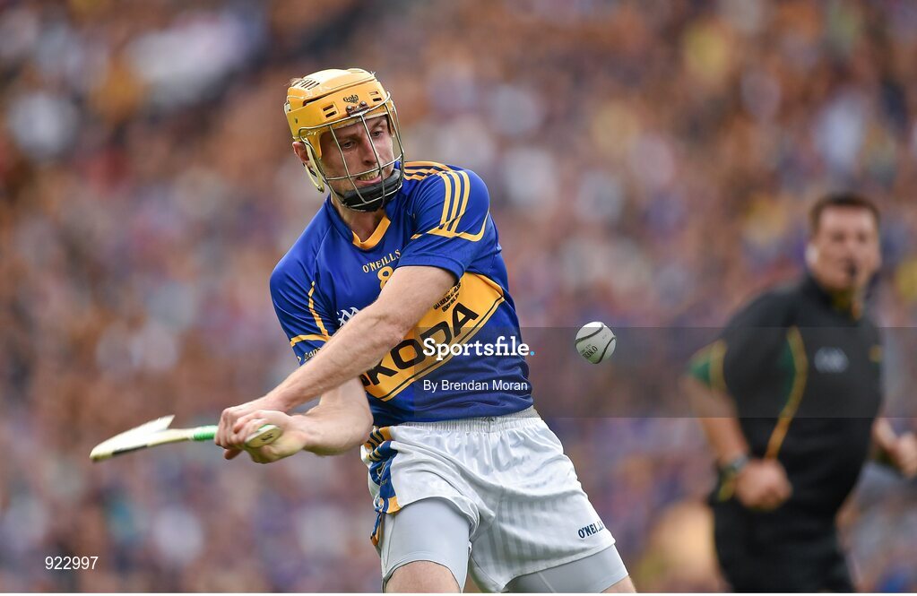 27 September 2014; Shane McGrath, Tipperary. GAA Hurling All Ireland Senior Championship Final Replay, Kilkenny v Tipperary. Croke Park, Dublin. Picture credit: Brendan Moran / SPORTSFILE