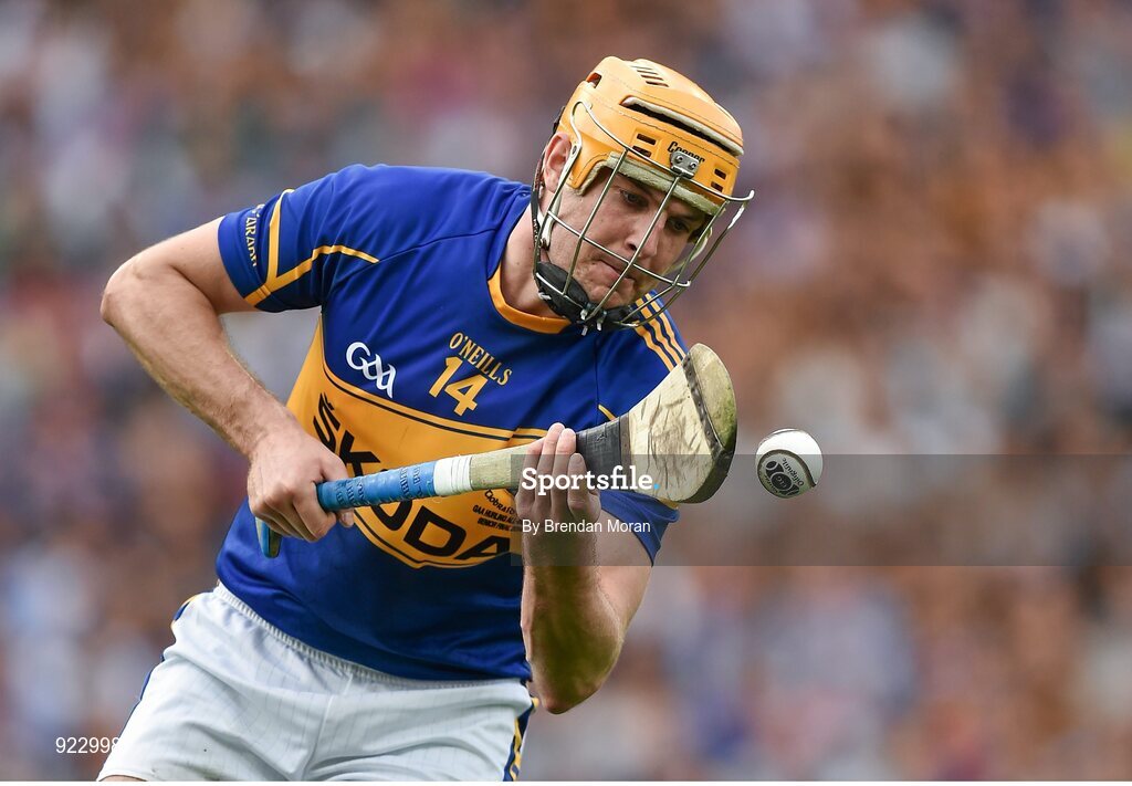 27 September 2014; Seamus Callanan, Tipperary. GAA Hurling All Ireland Senior Championship Final Replay, Kilkenny v Tipperary. Croke Park, Dublin. Picture credit: Brendan Moran / SPORTSFILE