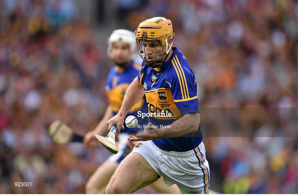 27 September 2014; Kieran Bergin, Tipperary. GAA Hurling All Ireland Senior Championship Final Replay, Kilkenny v Tipperary. Croke Park, Dublin. Picture credit: Brendan Moran / SPORTSFILE