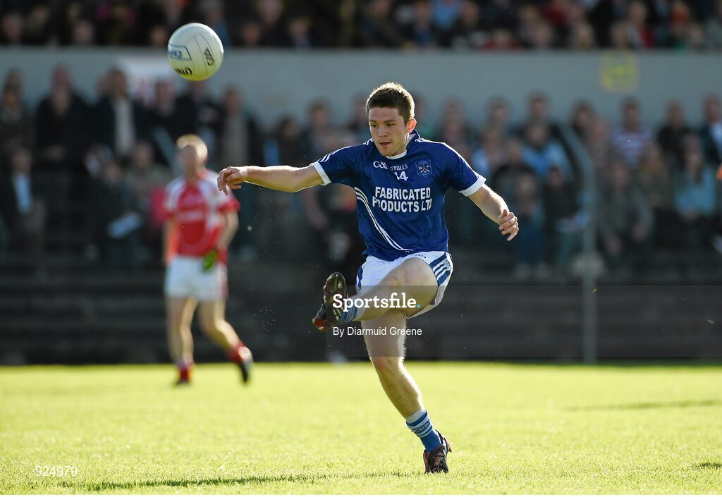12 October 2014; Cathal McInerney, Cratloe. Clare County Senior Football Championship Final, Cratloe v Eire Og. Cusack Park, Ennis, Co. Clare. Picture credit: Diarmuid Greene / SPORTSFILE