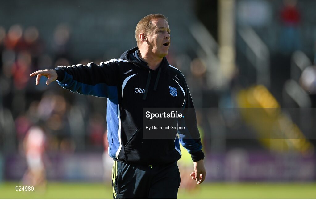 12 October 2014; Cratloe manager Colm Collins. Clare County Senior Football Championship Final, Cratloe v Eire Og. Cusack Park, Ennis, Co. Clare. Picture credit: Diarmuid Greene / SPORTSFILE