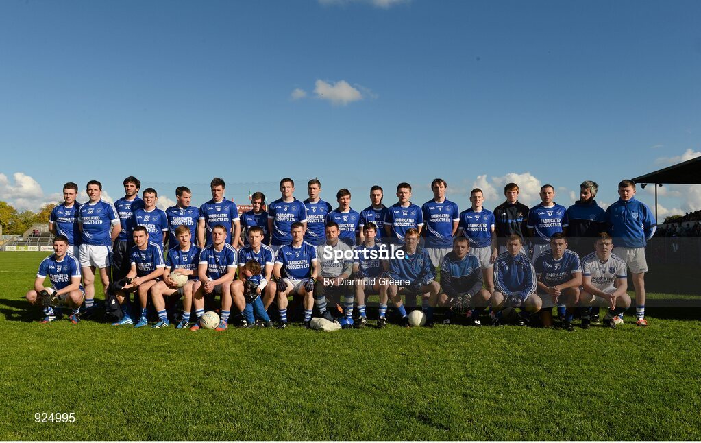 12 October 2014; The Cratloe team. Clare County Senior Football Championship Final, Cratloe v Eire Og. Cusack Park, Ennis, Co. Clare. Picture credit: Diarmuid Greene / SPORTSFILE