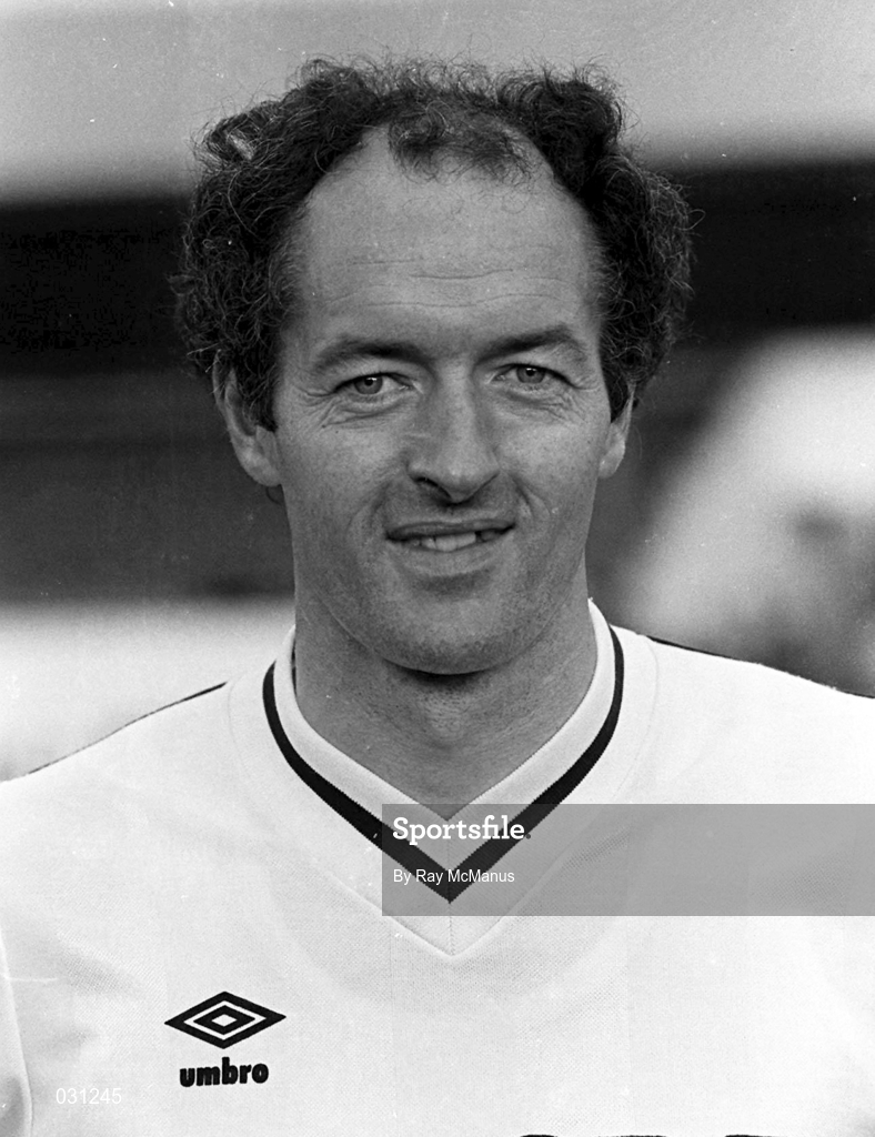 4 November 1984; Ben Bradley of Finn Harps ahead of the League of Ireland match between Galway United and Finn Harps at Terryland in Galway. Photo by Ray McManus/Sportsfile