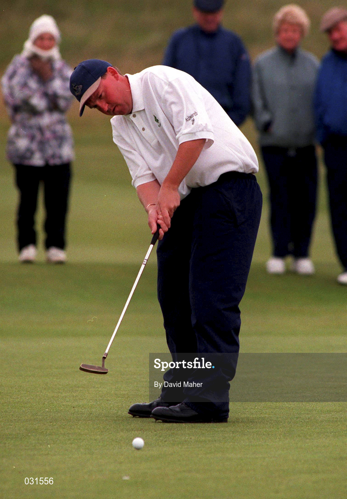 26 June 1997; Keith Nolan of Ireland during day two of the 20th European Amateur Team Championship at Portmarnock Golf Club in Dublin. Photo by David Maher/Sportsfile