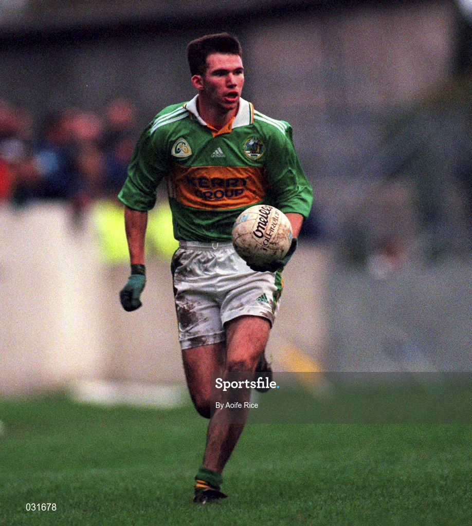 28 November 1999; Michael McCarthy of Kerry during the Church & General National Football League match between Dublin and Kerry at Parnell Park in Dublin. Photo by Aoife Rice/Sportsfile