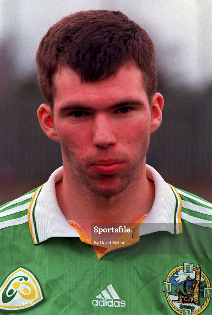 28 November 1999; Michael McCarthy of Kerry ahead of the Church & General National Football League match between Dublin and Kerry at Parnell Park in Dublin. Photo by David Maher/Sportsfile