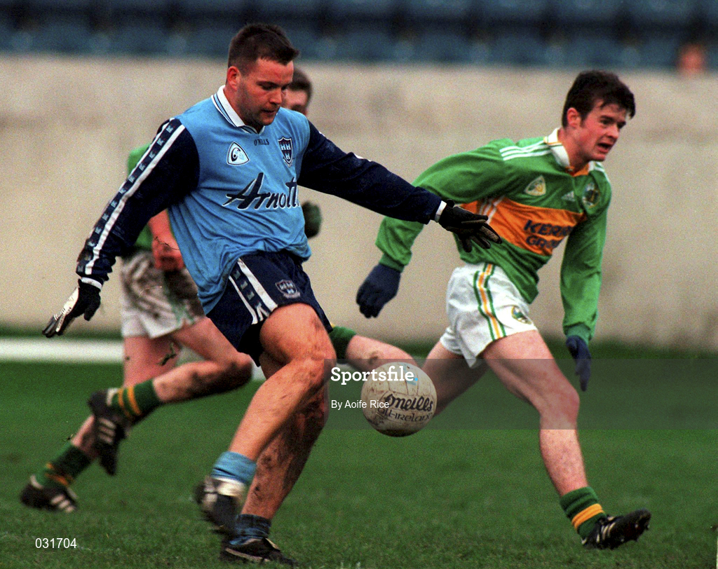28 November 1999; Mick O'Keeffe of Dublin during the Church & General National Football League match between Dublin and Kerry at Parnell Park in Dublin. Photo by Aoife Rice/Sportsfile