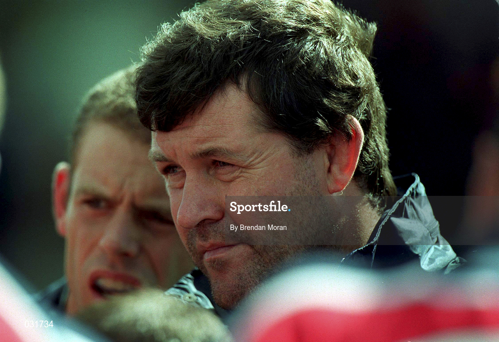 14 August 1999; Munster assistant coach Niall O'Donovan during the Guinness Interprovincial Championship match between Connacht and Munster at the Sportsground in Galway. Photo by Brendan Moran/Sportsfile