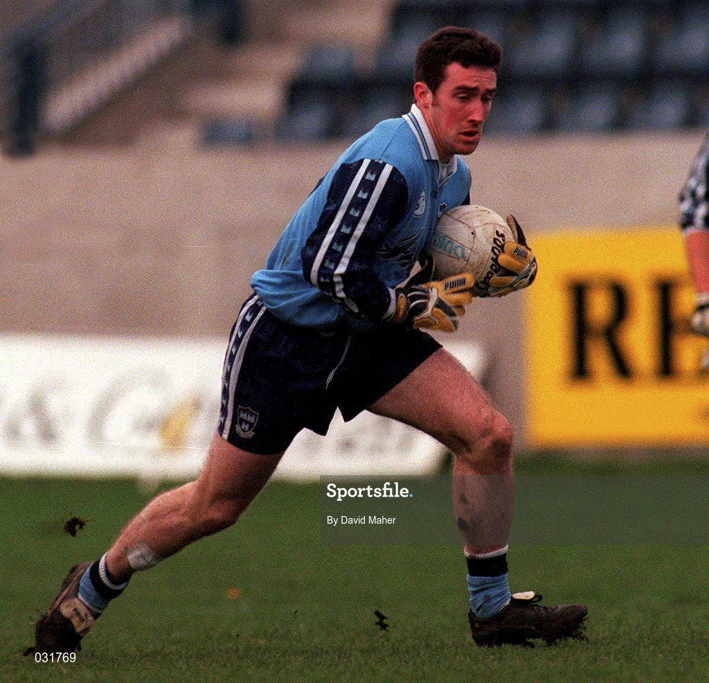28 November 1999; Paddy Christie of Dublin during the Church & General National Football League match between Dublin and Kerry at Parnell Park in Dublin. Photo by David Maher/Sportsfile