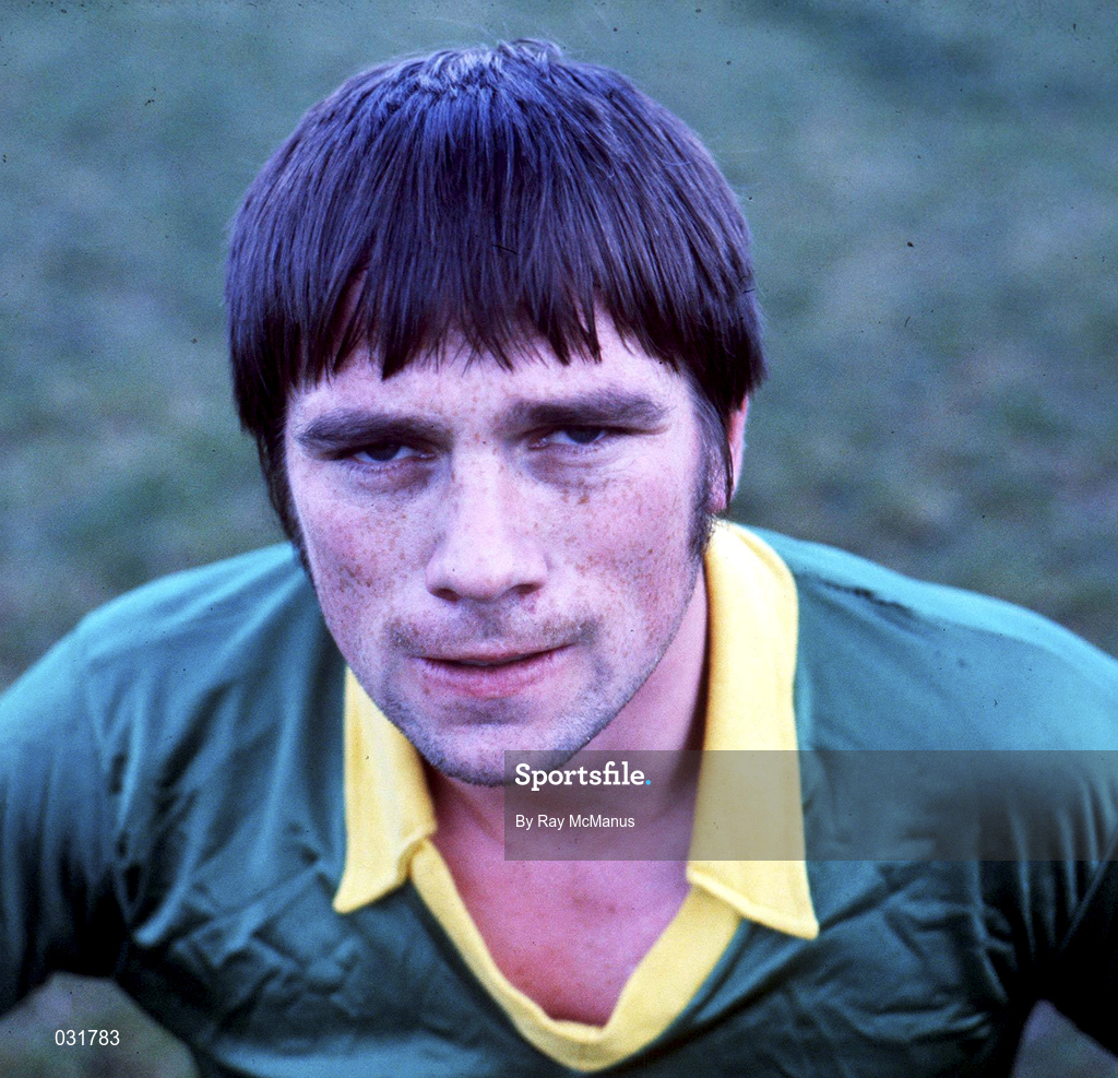 7 September 1982; Páidí Ó Sé of Kerry poses for a portrait during the Kerry press night ahead of the 1982 All-Ireland Senior Football Championship Final at the Fitzgerald Stadium in Killarney. Photo by Ray McManus/Sportsfile